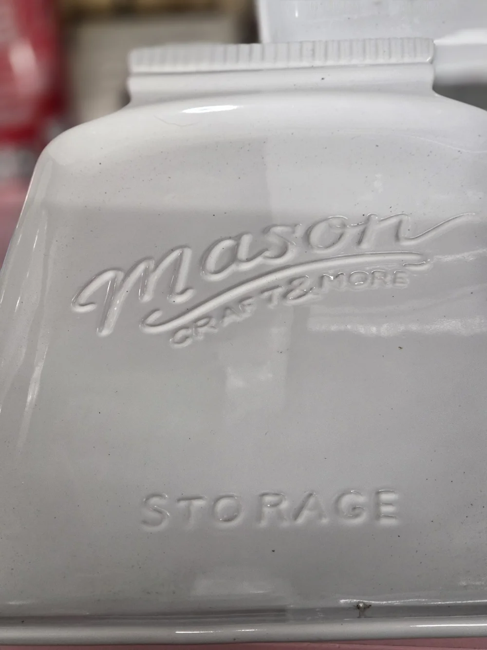 AT -1 Set Of 3 Mason Ceramic Trays 3 Sizes - White
